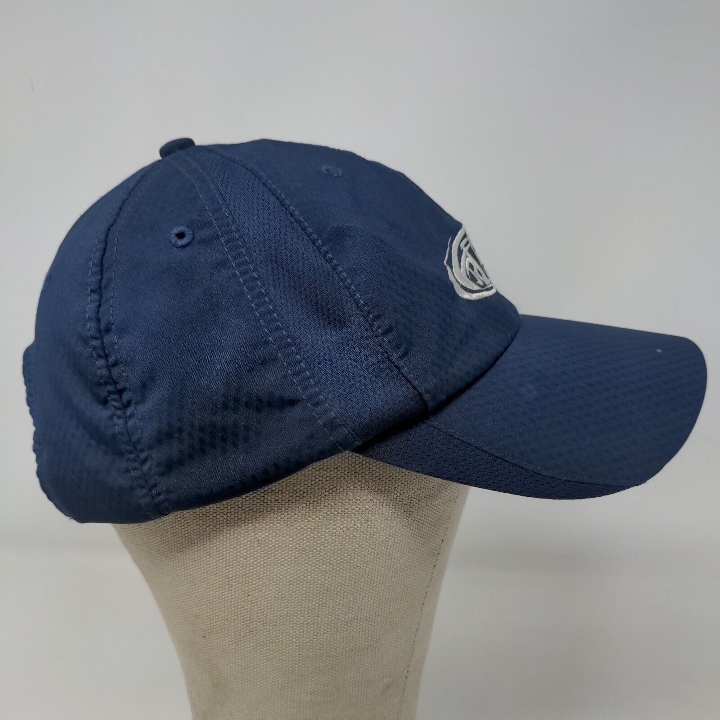 Nike Golf Men's Freckles Strapback Hat Blue OSFA Embroidered Logo