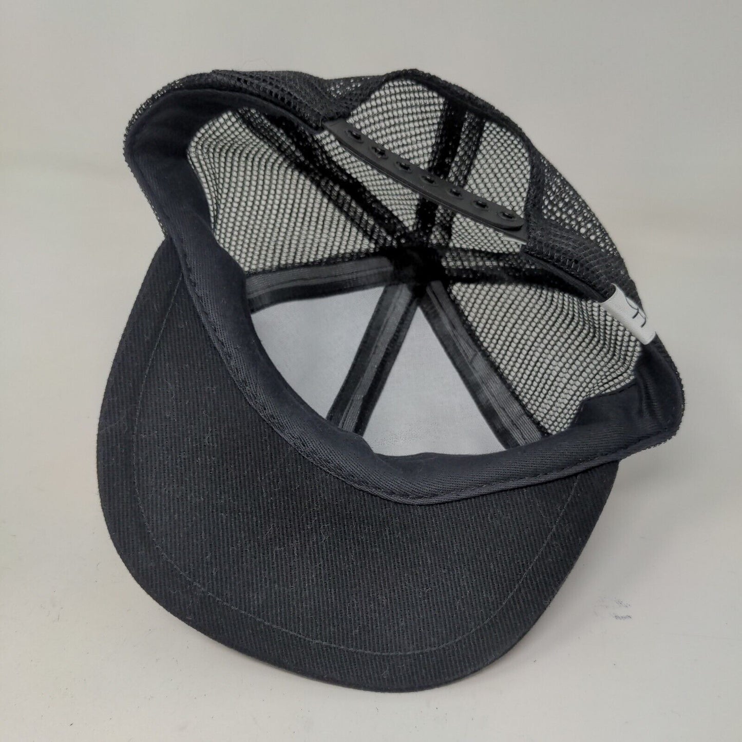 Unbranded Boy's Snapback Mesh Back Hat Black Size Toddler Embroidered Lil Bro