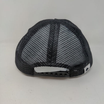 Unbranded Boy's Snapback Mesh Back Hat Black Size Toddler Embroidered Lil Bro