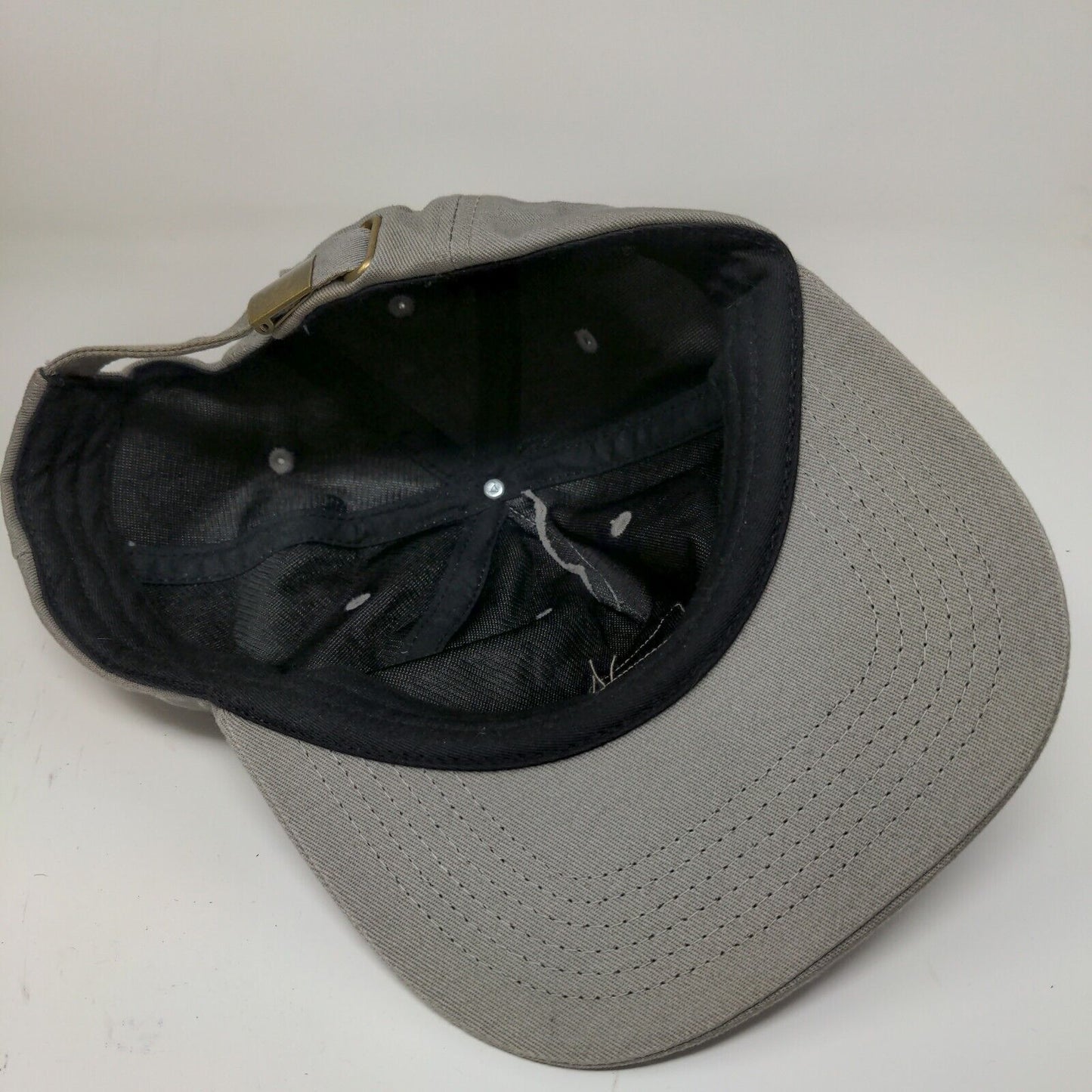 Tenden Slideback Hat Gray Adjustable Patch Logo Cap American Made