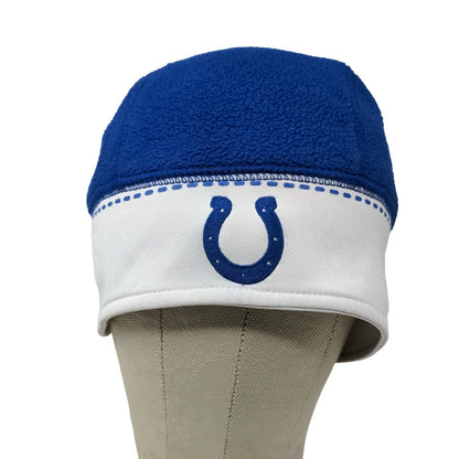NFL Team Apparel Indianapolis Colts Blue White Stocking Cap Beanie Hat One Size