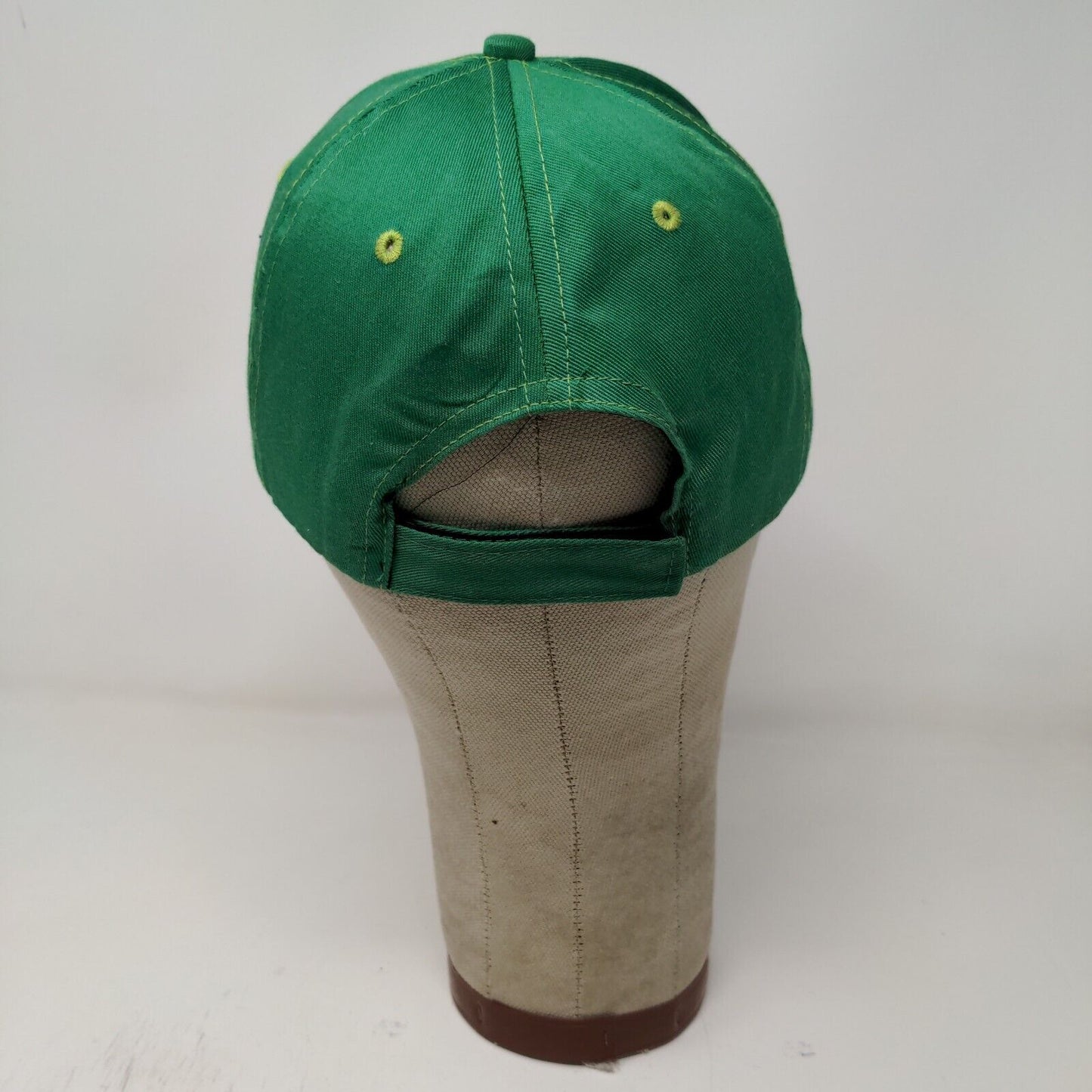 Mtn Dew Strapback Hat Green OSFA Embroidered Logo Soda Soft Drink