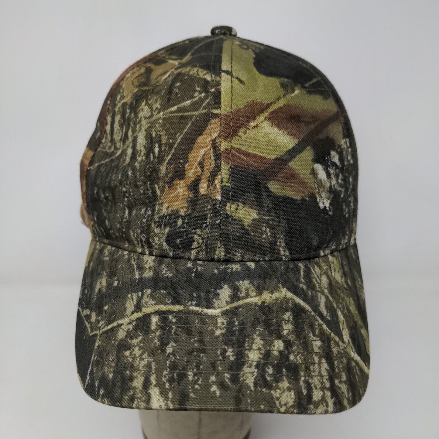 Mossy Oak Break Up Men's Strapback Camo Hat Green Brown OSFM