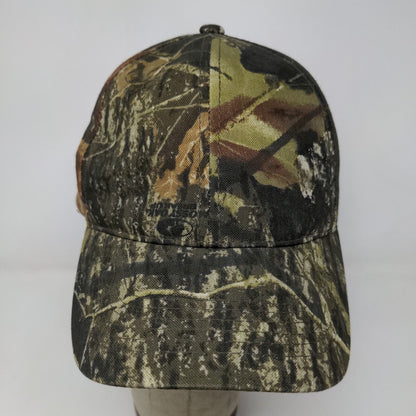 Mossy Oak Break Up Men's Strapback Camo Hat Green Brown OSFM