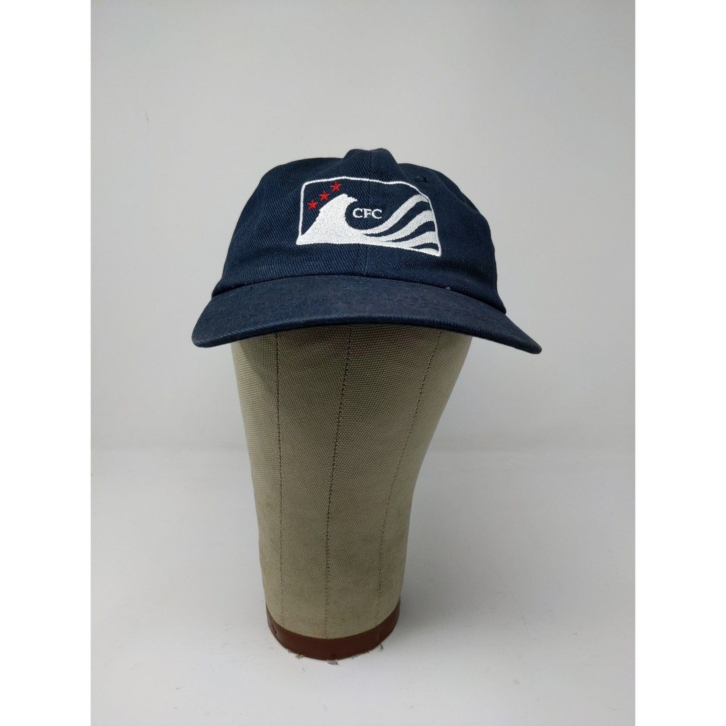 US Government Combined Federal Campaign Slideback Hat Embroidered Logo Blue
