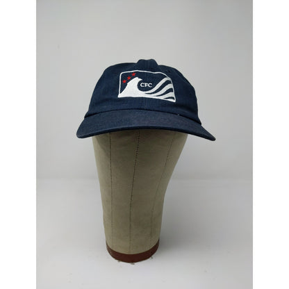 US Government Combined Federal Campaign Slideback Hat Embroidered Logo Blue