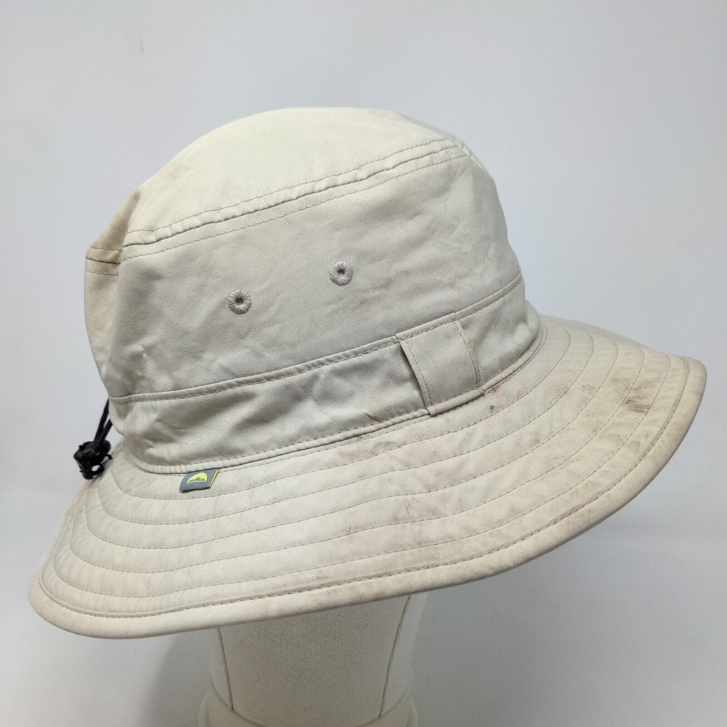 Solar Escape Women's Wide Brim Sun Hat Tan OS Drawstring 100% Polyester