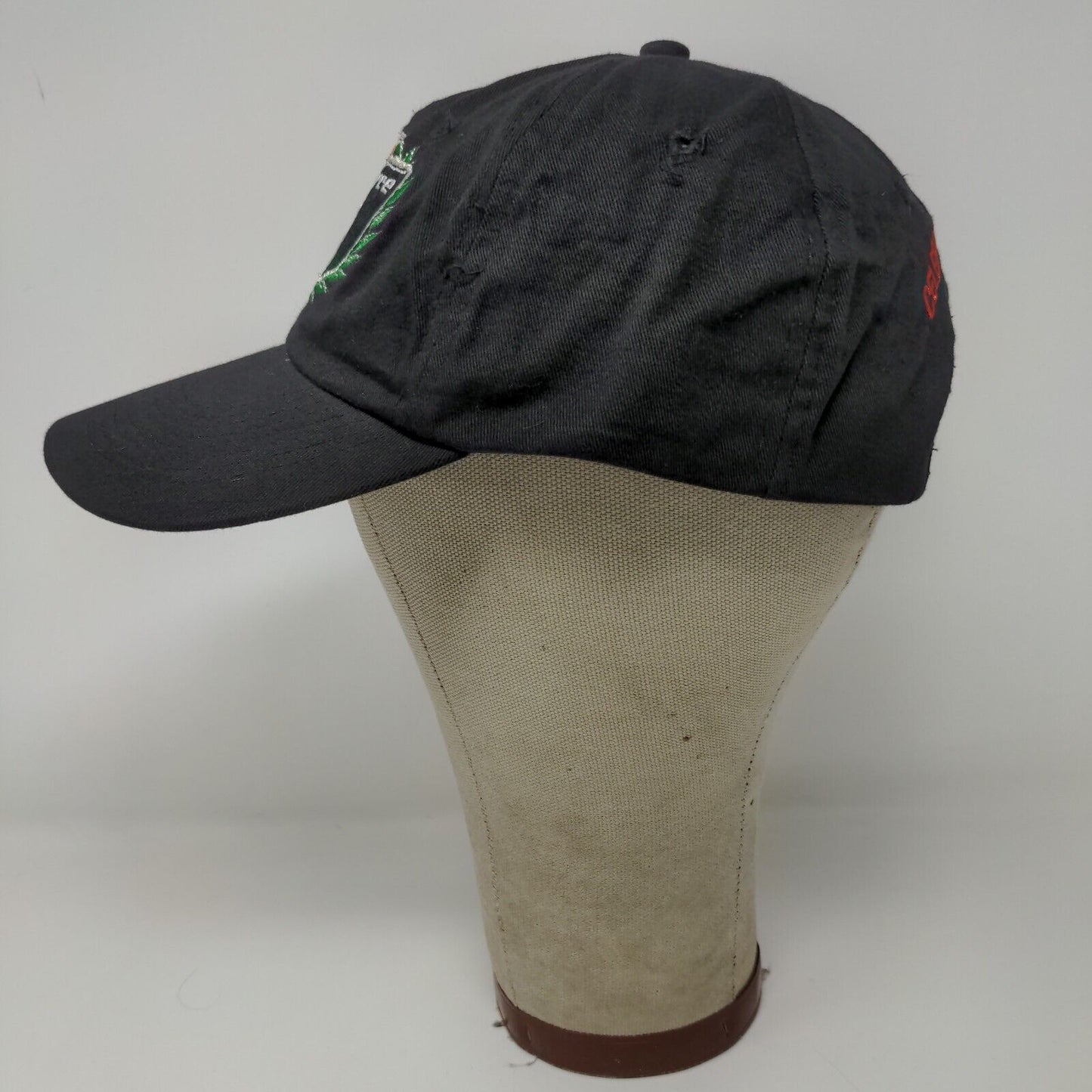 John Force Racing Castrol Oil 25 Year Celebration Slideback Cap Hat Black
