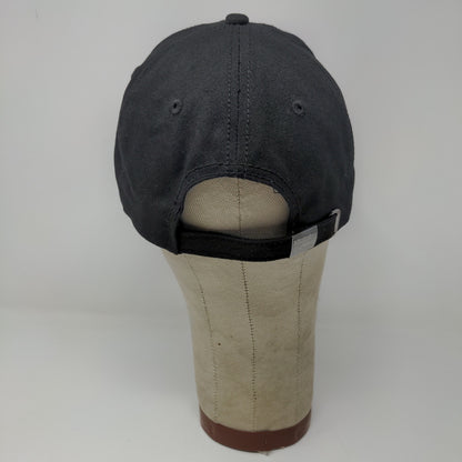 Mobil Delvac Slideback Hat OSFM Black Embroidered Spell Out Logo