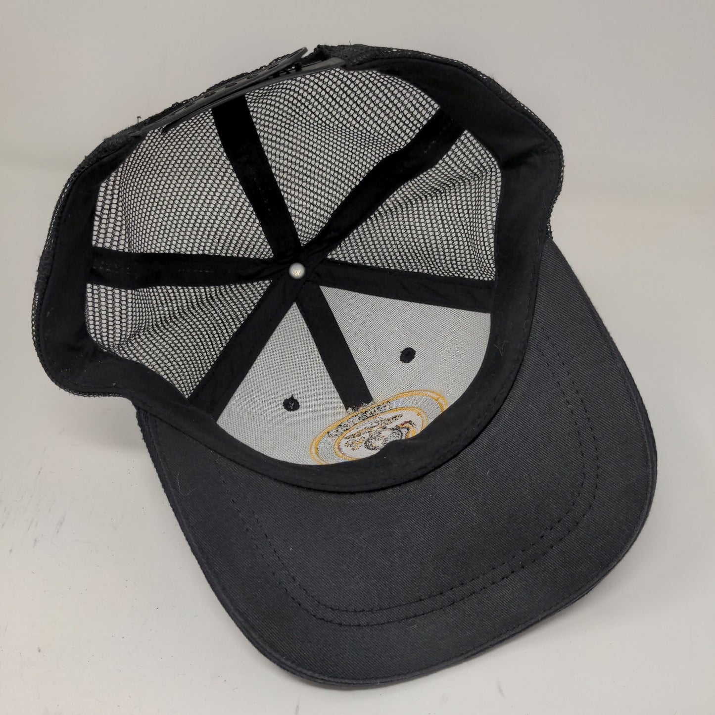 USMC United States Marine Corps Snapback Mesh Back Hat Blue Adjustable