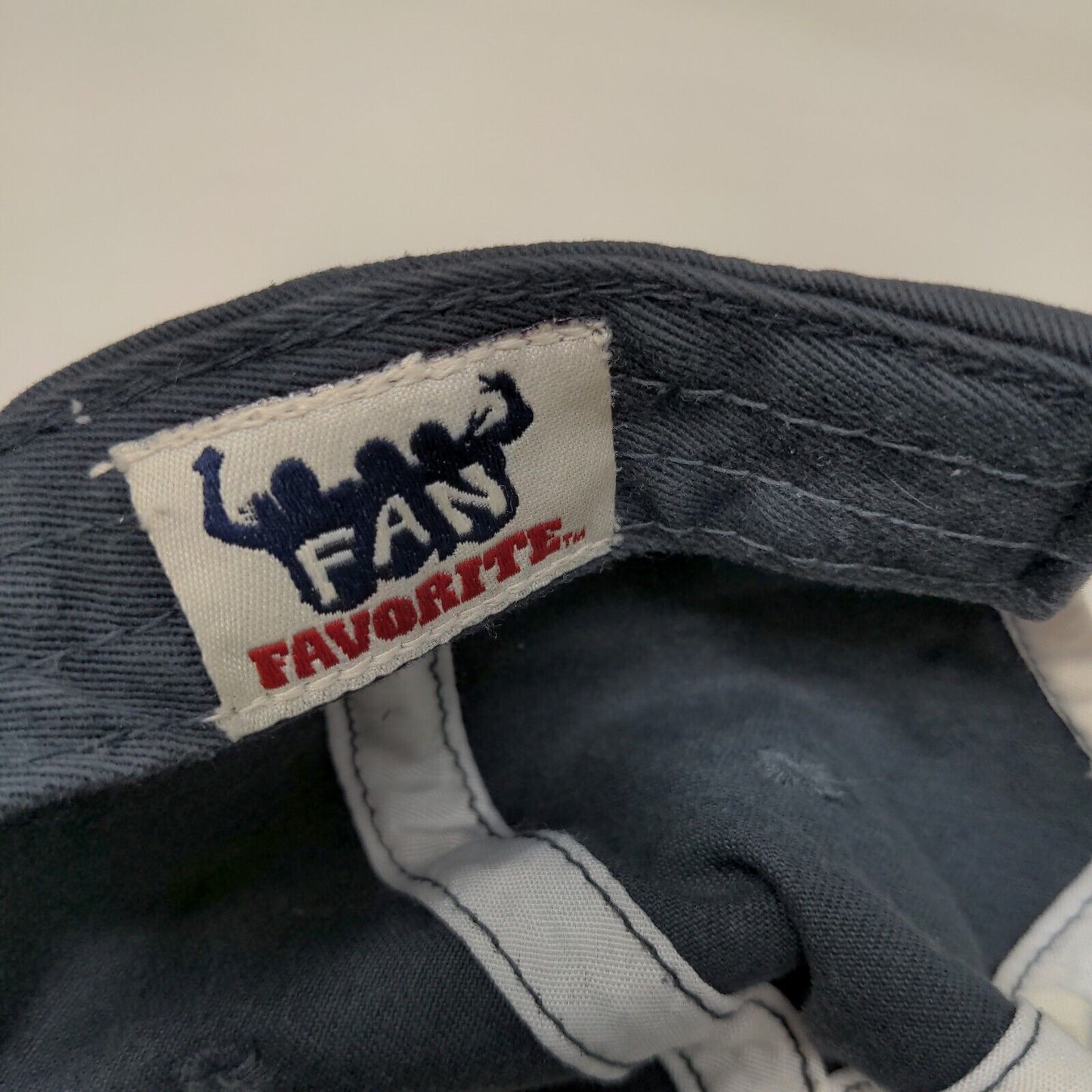 Fan Favorite Men's Slideback Hat Blue Size Adjustable New York Yankees Logo
