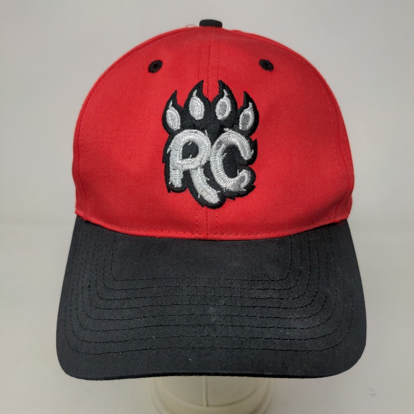 Twins Enterprise Boy's New Britain Rock Cats Snapback Hat Red Black Embroidered