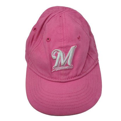 New Era 9twenty Girls Slideback Hat Pink Size Toddler Embroidered Logo