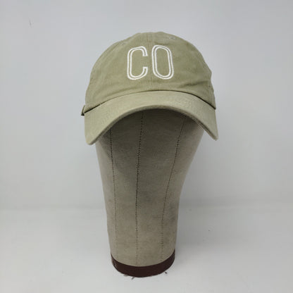 Port Authority Slideback Hat Embroidered CO Logo Green 100% Cotton