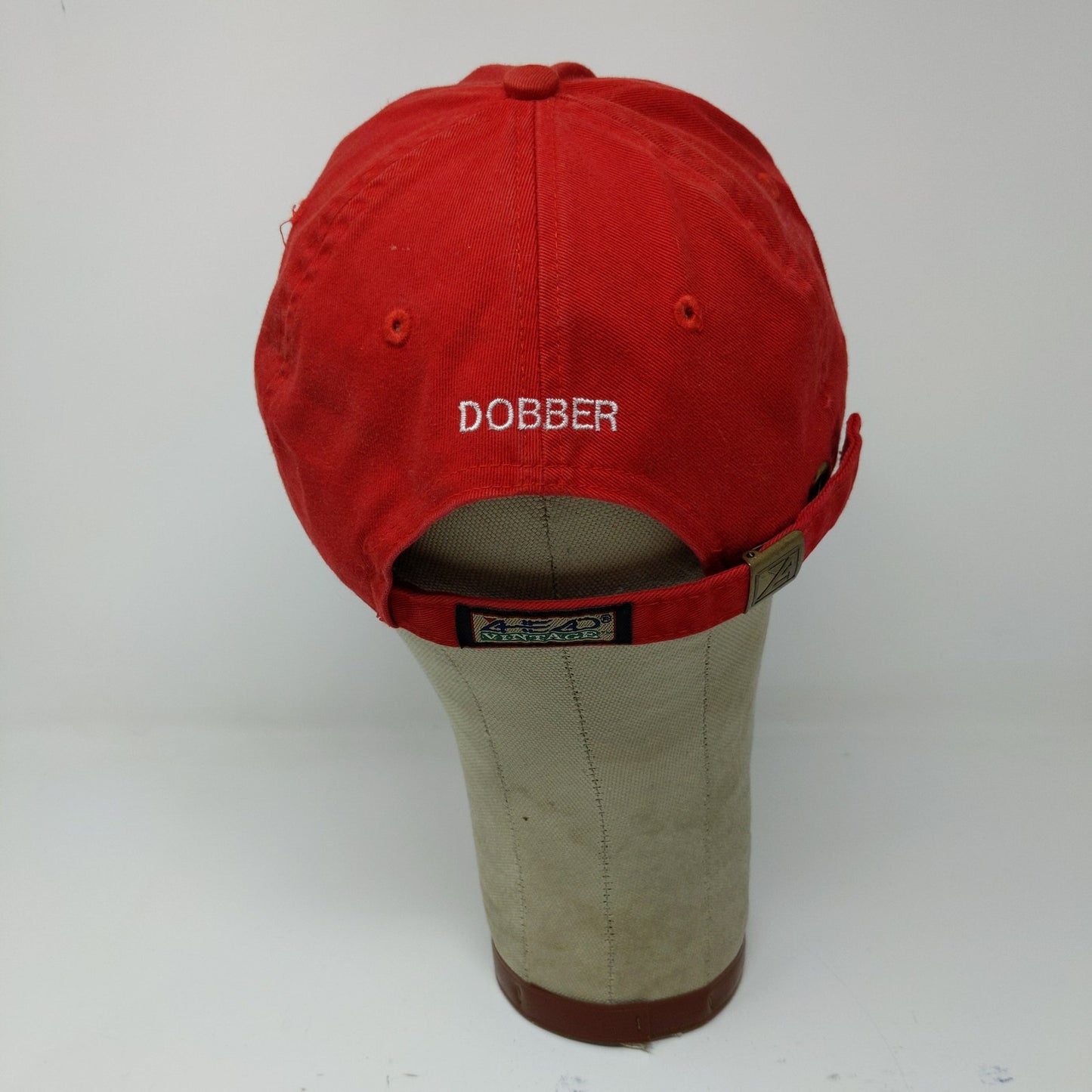 Las Vegas Bear's Best Golf Course Dobber Slideback Hat Embroidered Logo Red