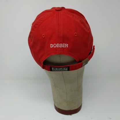 Las Vegas Bear's Best Golf Course Dobber Slideback Hat Embroidered Logo Red