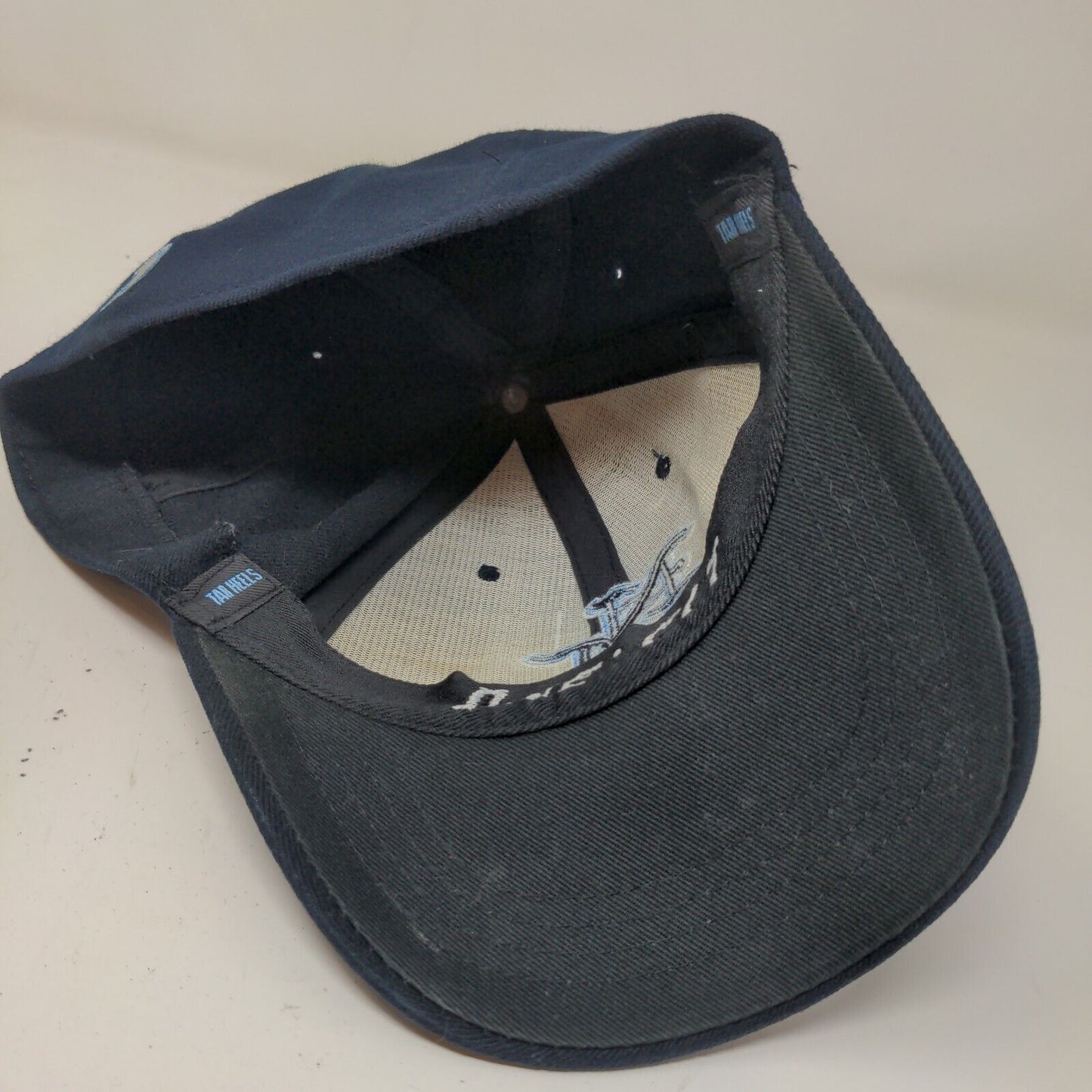 Top of the World Men's Hat Cap Blue One Fit Embroidered Logo NC