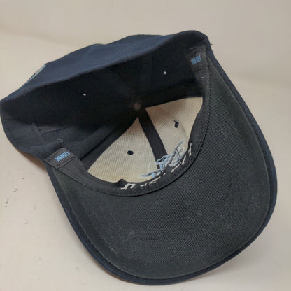 Top of the World Men's Hat Cap Blue One Fit Embroidered Logo NC