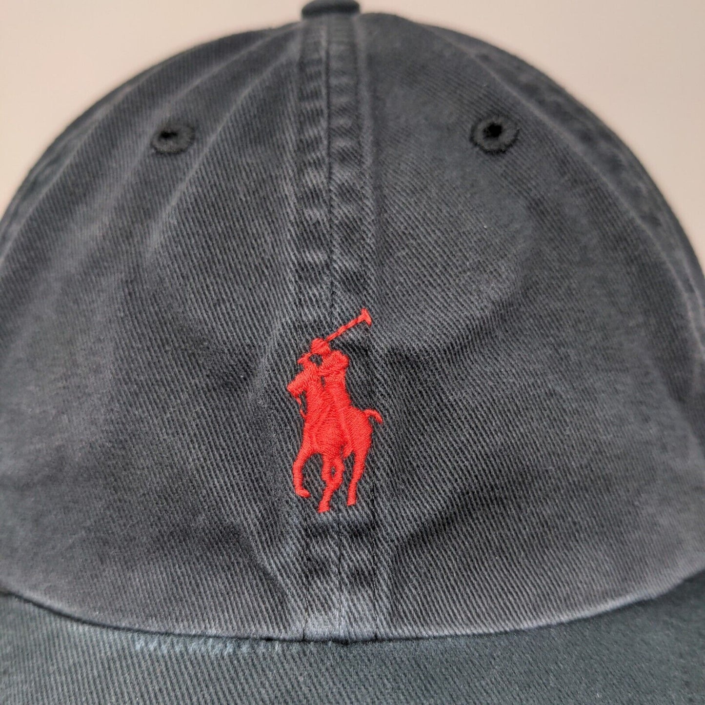 Polo Ralph Lauren Men's Slideback Hat Black Size OS Embroidered Pony Logo