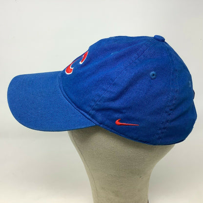 Youth Chicago Cubs MLB Nike Team Hat Slideback Blue Child Size