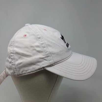 Adidas Women's Slideback Hat Pink Adjustable Embroidered Trefoil Logo