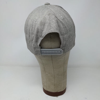 Tequila Sunrise Snapback Hat Gray Adjustable Embroidered Logo