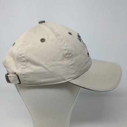 Westchester Country Club Men's Slideback Hat Tan Adjustable Embroidered Logo