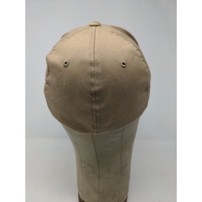 Flexfit Bridgestone Junior Golf Tour Lids Hat Size S-M Brown Tan