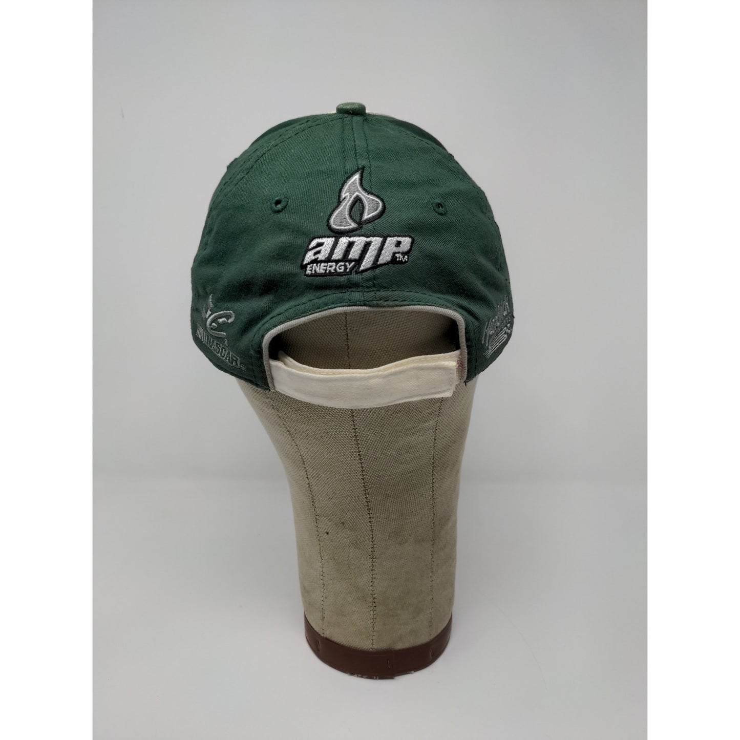 Chase Authentics NASCAR Strapback Hat #88 AMP Energy Green & White OSFM