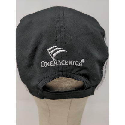 Indy 500 Festival One America Mini Marathon Strapback Hat Embroidered Logo