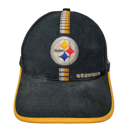 Logo Athletic NFL Pittsburgh Steelers Slideback Hat Black OSFA Embroidered