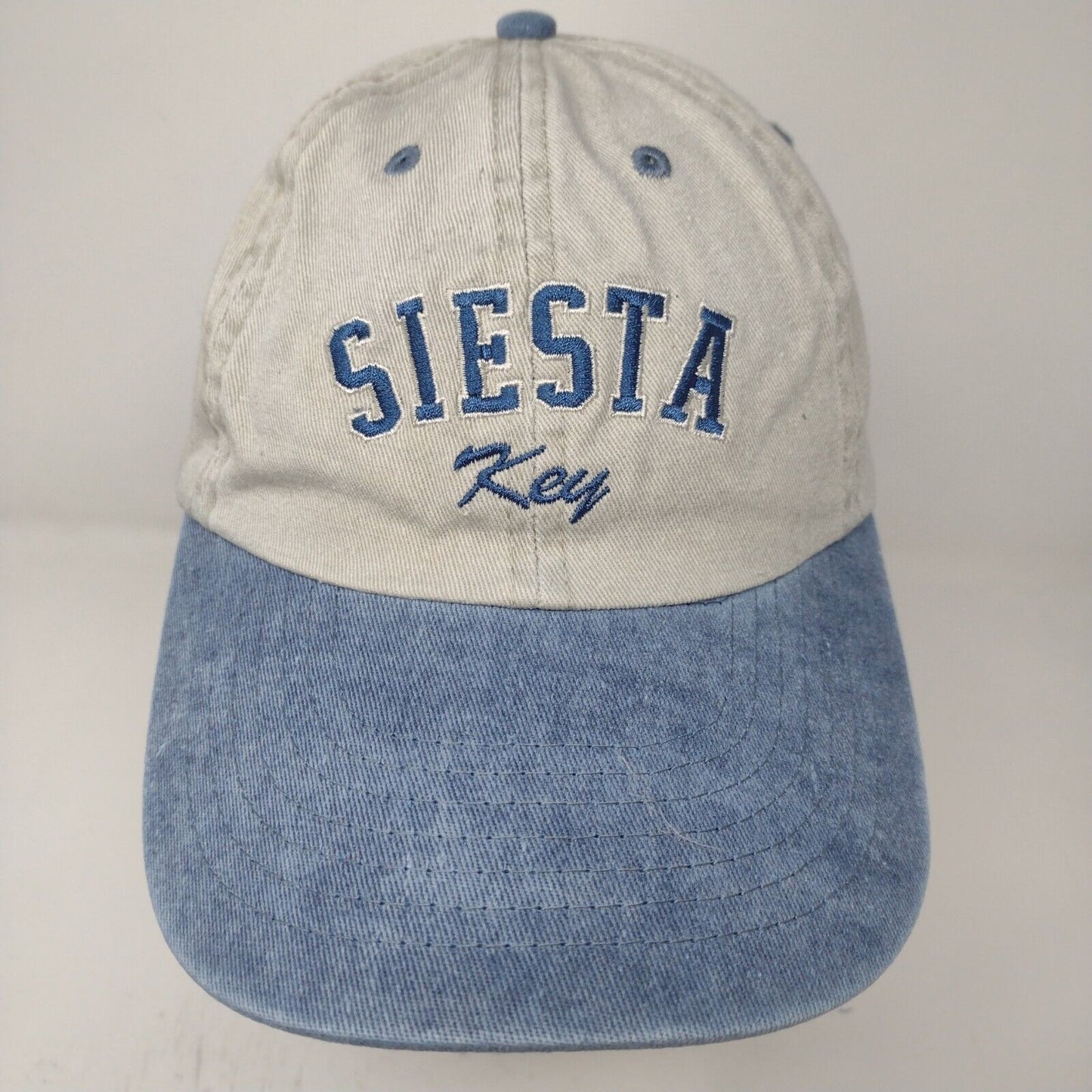 Distinctive Headwear Men's Siesta Key Strapback Hat Beige Adjustable Cotton