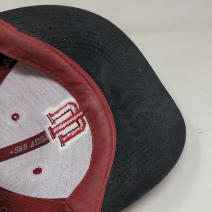 Steve & Barry's IU Indiana Hoosiers Strapback Hat Red 7 1/8 Embroidered Logo