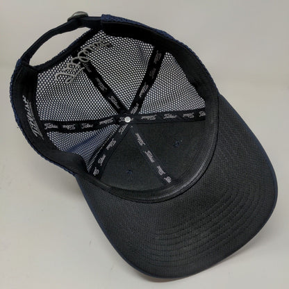Titleist Golf Mens Slideback Mesh Back Hat Blue Embroidered Logo