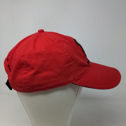 Black Seal Bermuda Men's Strapback Hat Red BYC Regatta 2019 Goslings Rum Cap