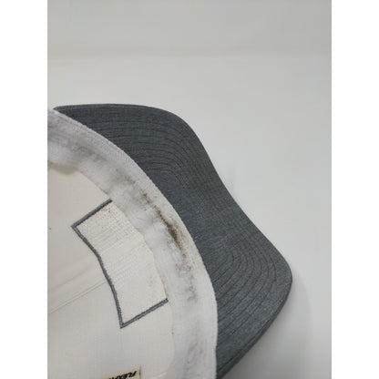 Travis Mathew Mesh Back Snapback Hat 110 One Ten FlexFit White & Gray Adjustable