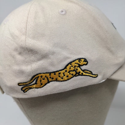 Cheeta USA Strapback Hat Tan Adjustable Embroidered Logo Renu With Style