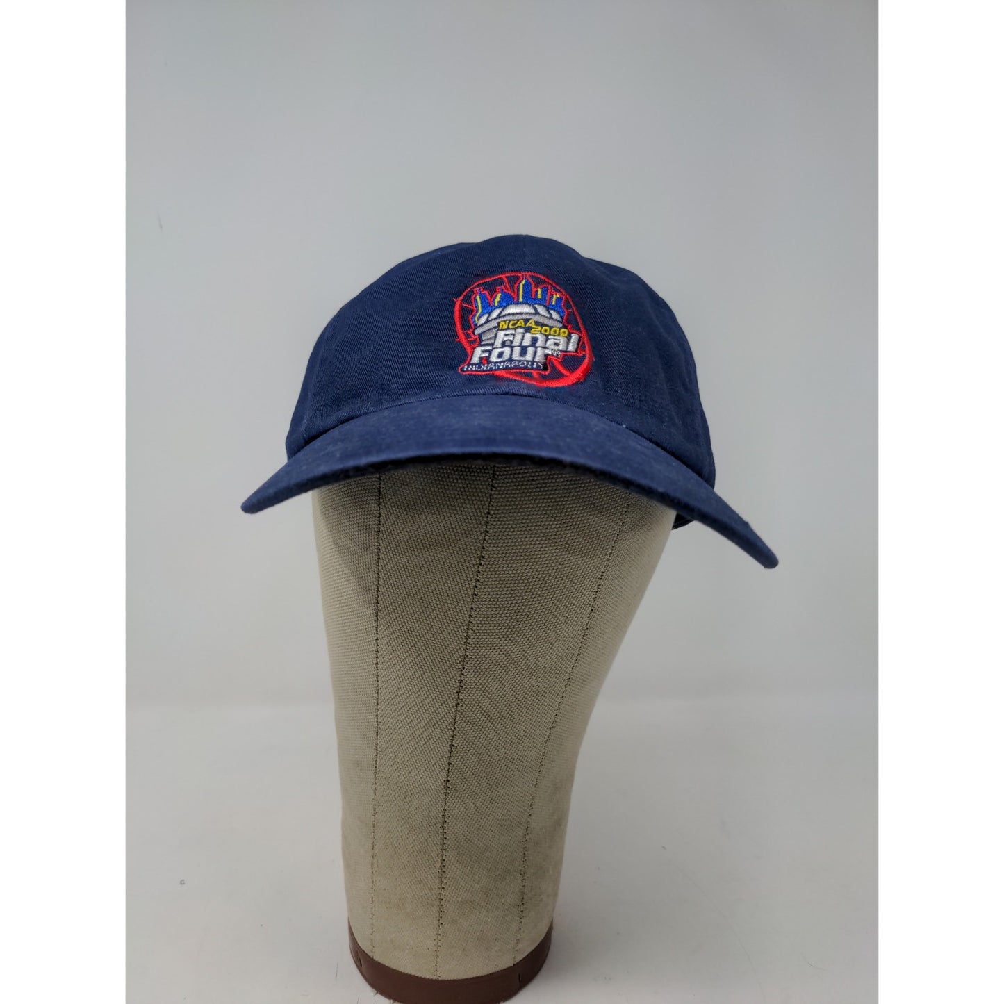 Vintage Nike NCAA Final Four 2000 Y2K Indianapolis Slideback Hat Blue OSFA