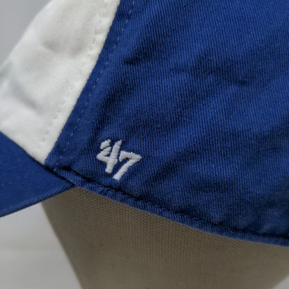 '47 Brand Men's Slideback Hat Blue White OS Embroidered Logo