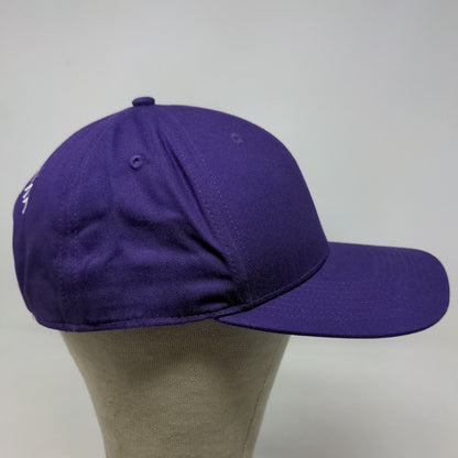 Outdoor Cap Men's Snapback Hat Purple Size Adult Embroidered Weka Logo