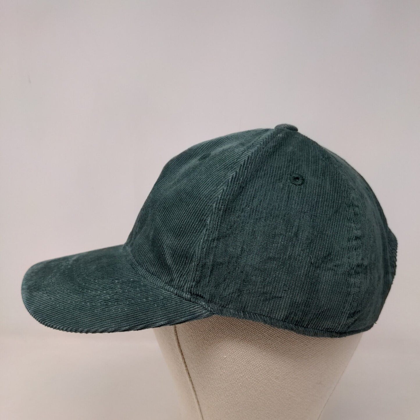 Pacific Headwear Men's Corduroy Slideback Hat Green OSFM Wilton Open 2023