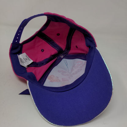 Shopkins Girl's Snapback Hat Pink Adjustable Cute Girl's Day Out Logo