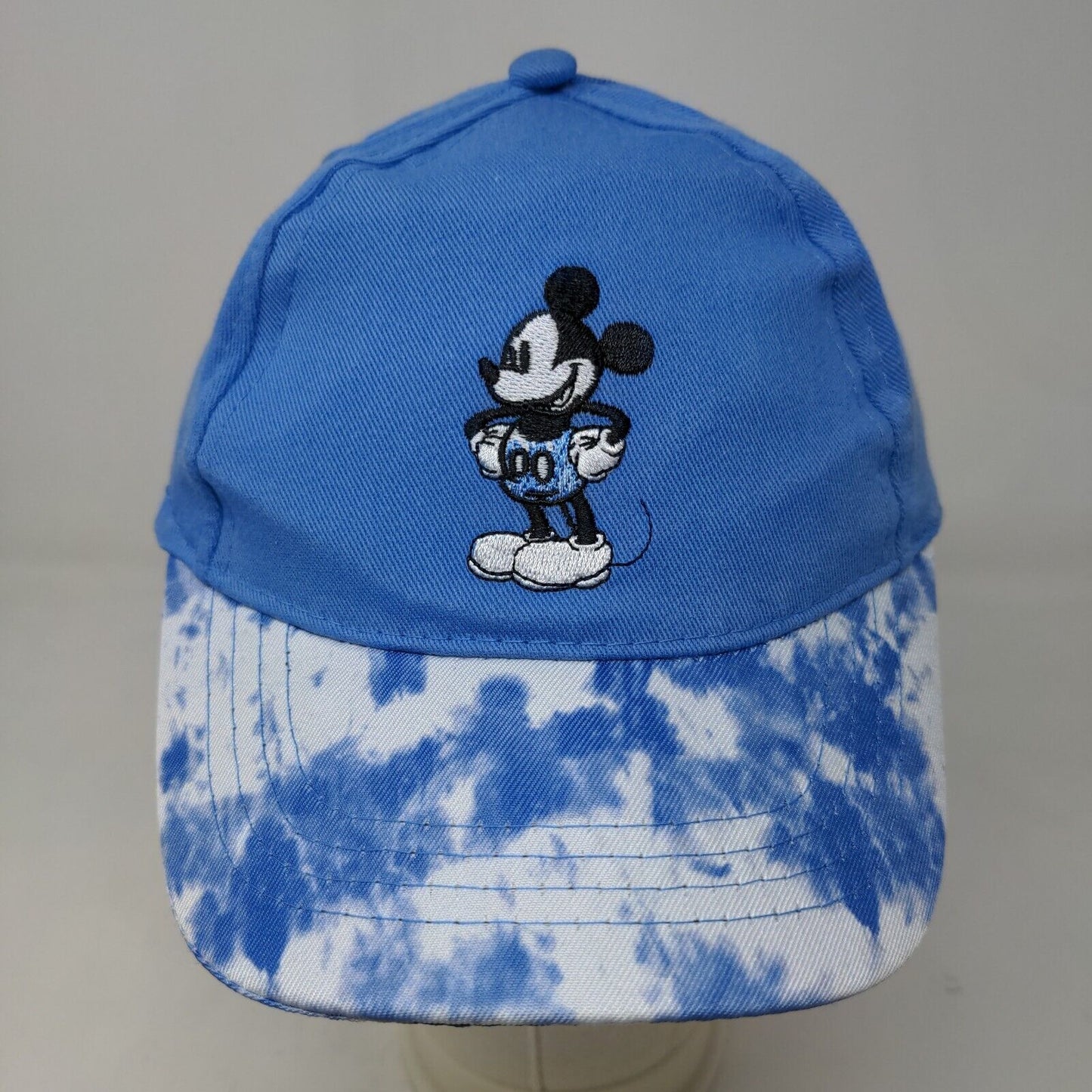 Disney Mickey Mouse Boy's Snapback Hat Blue Size OSFM Embroidered Mickey Mouse