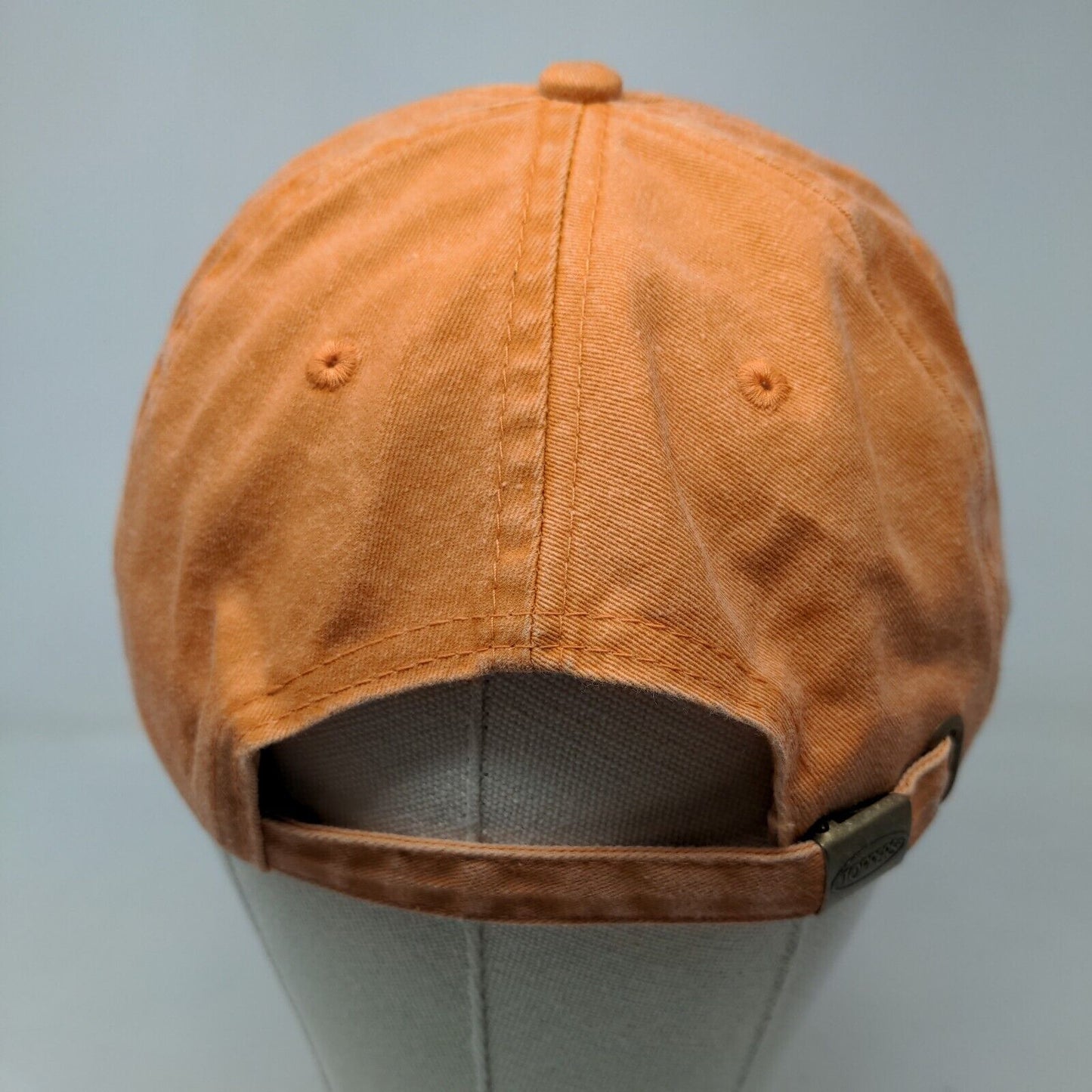 Topper Men's Slideback Hat Orange Adjustable Blank 100% Cotton