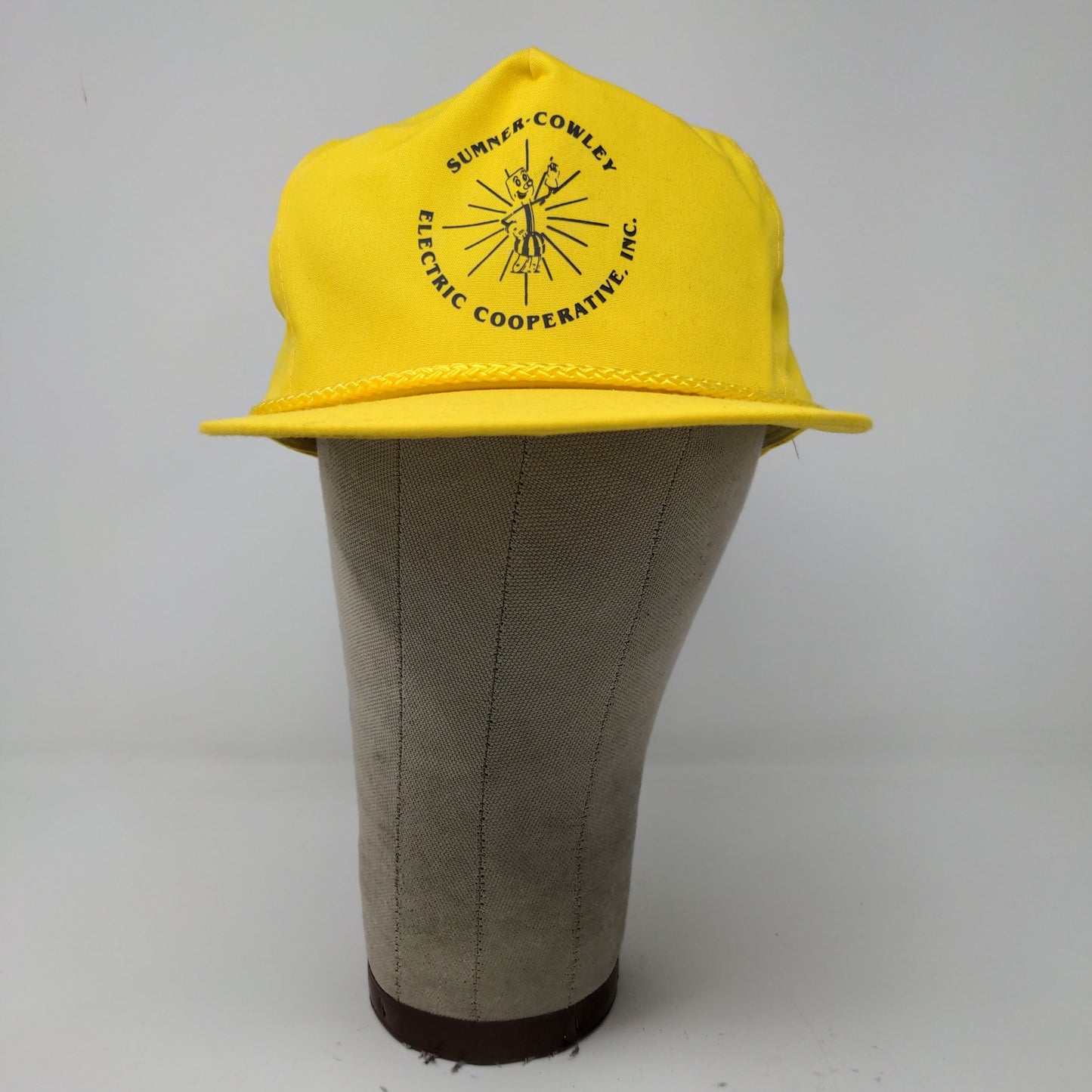 Sumner-Cowley Electric Cooperative Hat Otto Trucker Hat Slideback Yellow OSFA