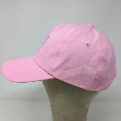 Disney Store Women's Mickey Mouse Strapback Hat Pink Size OS Rhinestone