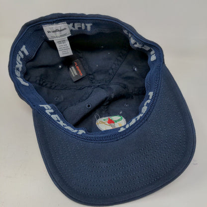 WearGuard Men's FlexFit Fitted Hat Blue OSFA Embroidered Anchor Logo