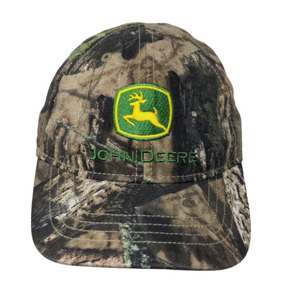 John Deere Boy's Toddler Hat Camouflage Size OS Stretchy Embroidered Logo