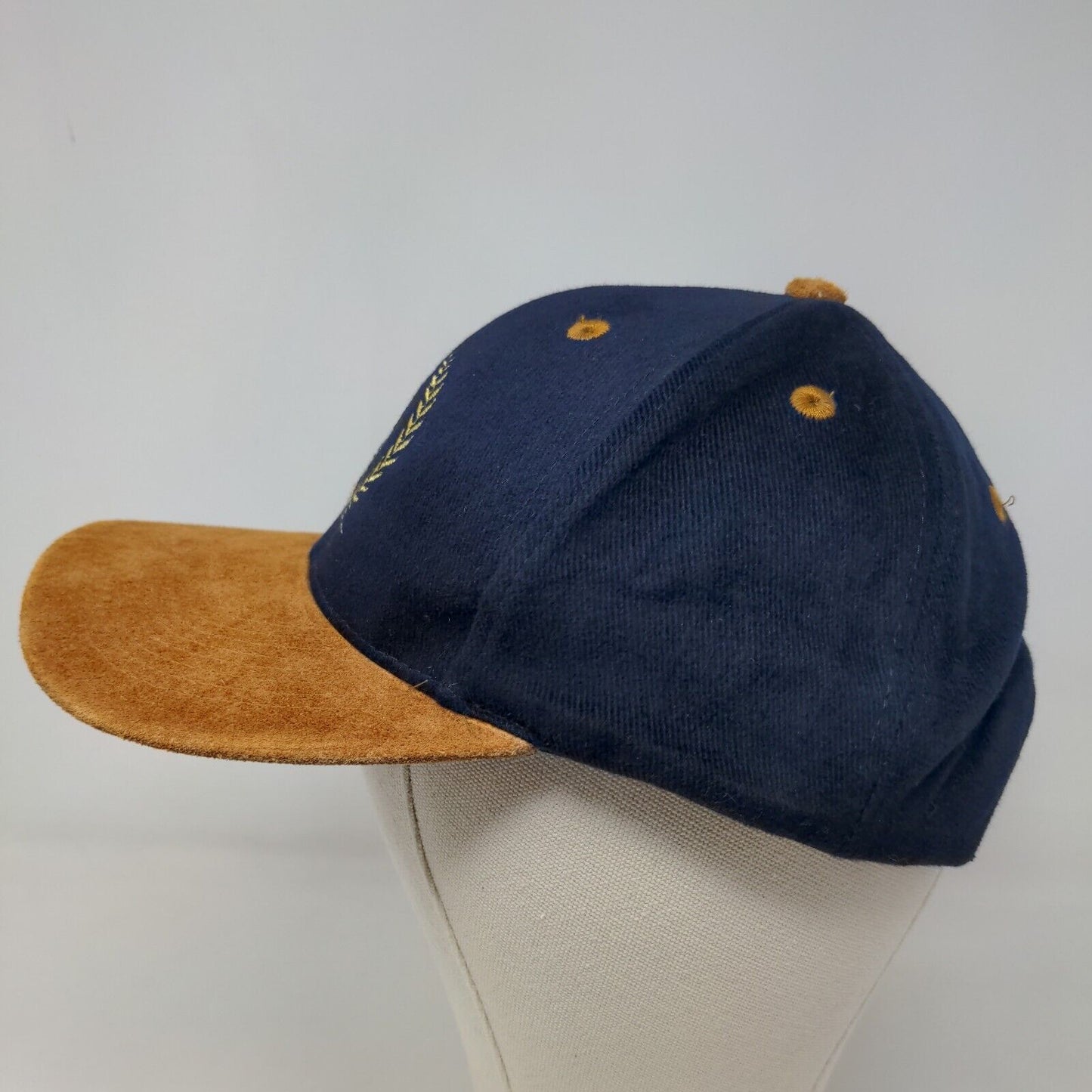 Good Sam Men's Slideback Hat Blue Size OSFA Embroidered Logo 100% Cotton