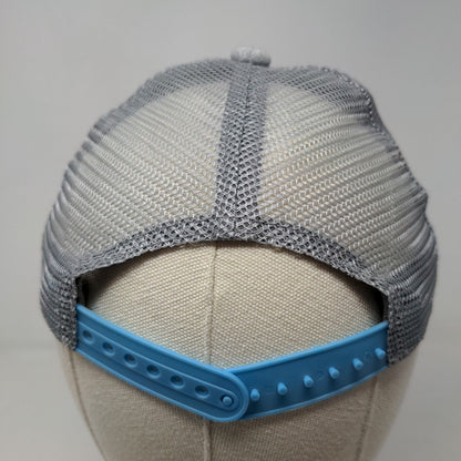 Unbranded Boy's Snapback Hat Gray Mesh Back Dinosaurs Graphic